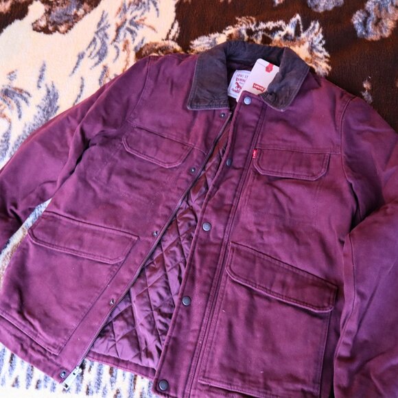 Levi's Chore Coat with Cord Collar - Picture 2 of 5